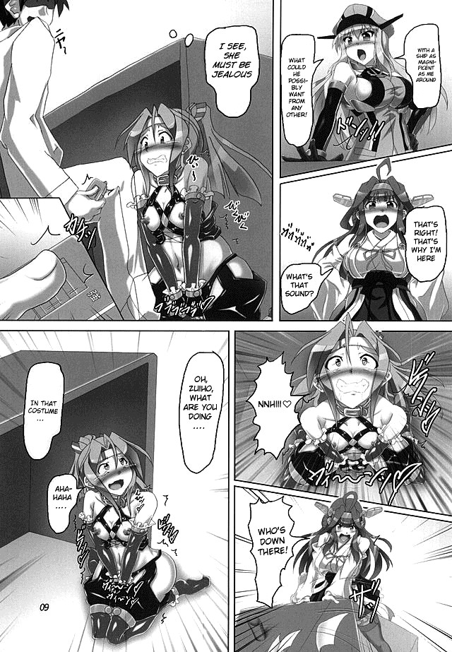 Hentai Manga Comic-A Giant Bondage War Broke Out In The Naval Base!-Read-6